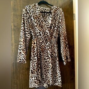 All In Favor Leopard Print Dress